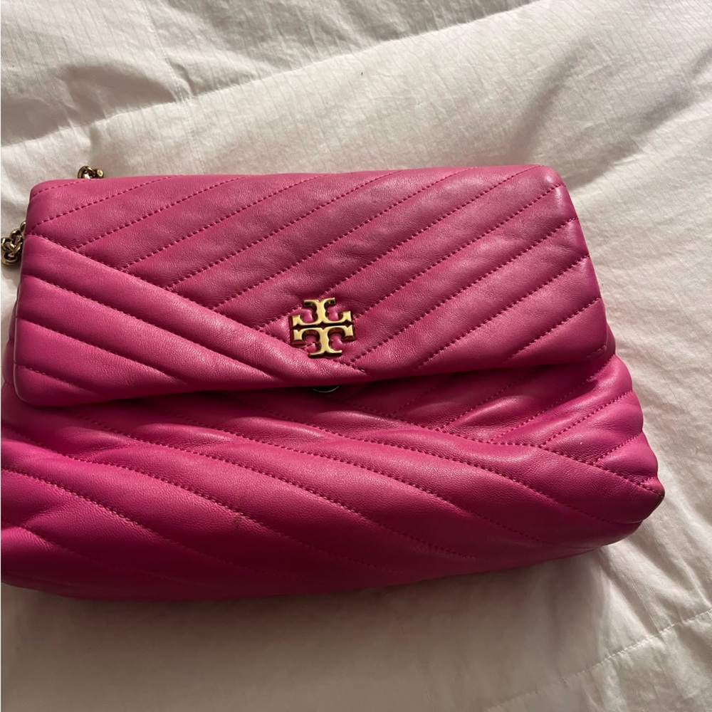 Tory Burch Pink Quilted Women's Bag